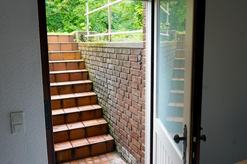 Helle Kellerwohnung Im Gruenen Mit Sauna Colónia Exterior foto